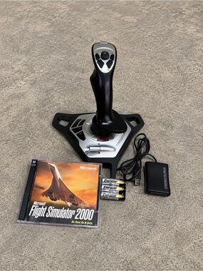 Logitech WingMan Freedom Cordless Joystick Flight Simulator 2000 PC Gaming